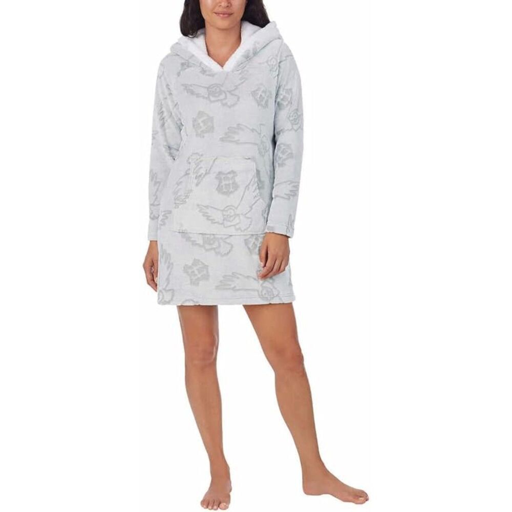 Women's Harry Potter Cozy Fleece Lounge Hoodie By Wizarding World